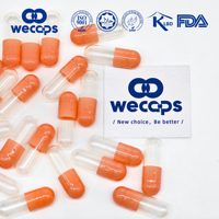 Capsules de gélatine personnalisées Wecaps, capsules médicales, capsules de gélatine transparentes, capsules vides