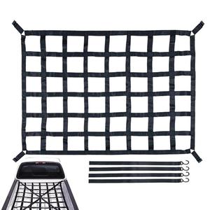 Wellstone ağır portbagaj kargo ağı PVC dokuma kamyon Pickup SUV Van kargo kontrol <span class=keywords><strong>Net</strong></span> araba çatı için - Product Image 1