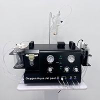 Appareil de soin du visage à haute pression, hydro-microdermabrasion, hydrodermabrasion, aspiration, élimination des points noirs, jet d'oxygène, peeling hydra