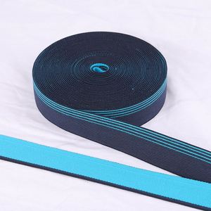 Fold Over Elastic Webbing Band Woven Fold Elastic Twill Tape Bias Binding Tape Factory Wholesale Colorful Polyester Custom - Product Image 4