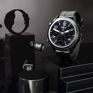 Männer Frauen Gshock Call Wasserdicht Android io GPS Fitness Reloj <span class=keywords><strong>2</strong></span> in 1 TWS Ohrhörer Smart Watch t10 - Product Image 6