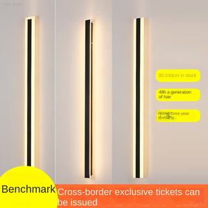 Lámpara de Pared LED Moderna, Lineal, para Exteriores, Impermeable, con Sensor de Control y Atenuación, para Porche, Villa, Balcón, Jardín - Product Image 3