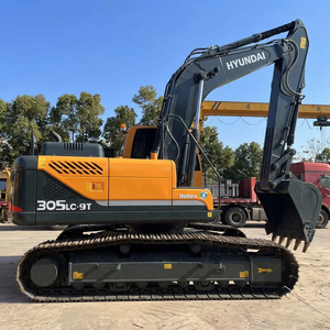 Excavatrice Hyundai 305LC-9T d'occasion, 30 tonnes, grande excavatrice hydraulique d'occasion, faible nombre d'heures, excavatrice sur chenilles 305lc-9 305 d'occasion - Product Image 1