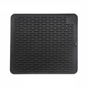 Yongli חום עמיד חום סיר צלחת גדולה תוספת ניקוז צלחת גדולה ייבוש מחצלת סיליקון ללא להחליק לחלקת כיור מטבח - Product Image 4