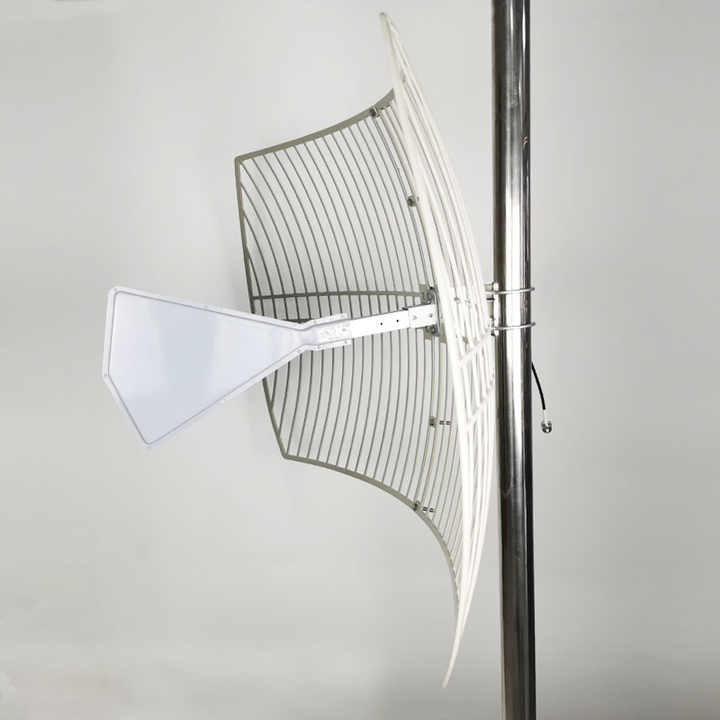 Long range cellular antenna - up to 10 miles range | High gain outdoor cell phone booster antenna 28db Covers all cellular bands