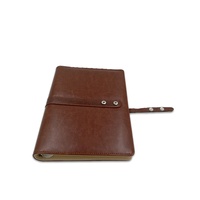 Servicio de Impresión, Organizador de Cuero para Negocios, Diario de Cuero PU con Logotipo Personalizado, Cuaderno Personalizado