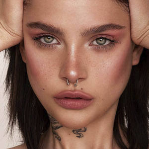 Anneau de septum en acier inoxydable en forme de fer à cheval, barbell circulaire courbé, anneau de nez, <span class=keywords><strong>piercing</strong></span> hélix, bijoux de corps unisexe, cadeau de mariage hip-hop - Product Image 5