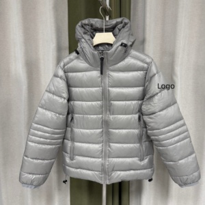 Chaqueta Ligera Plegable con Capucha y Relleno de Algodón para Hombre, Acolchada, Resistente al Viento, Cálida, para Invierno, Uso Diario, Estilo Urbano, Color Negro - Product Image 2