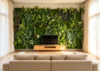 Mur Vert Vertical Mur Vert Artificiel pour la Décoration Intérieure