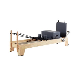 Cama de Pilates Reformer de Alta Calidad con Logotipo Personalizado, Cama de Pilates Reformer de Lujo para Estudio de Yoga, Reformers de Pilates de Madera - Product Image 4