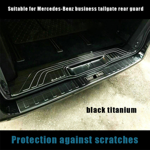V classe voiture pare-chocs arrière protecteur universel Auto pare-chocs arrière garde camion <span class=keywords><strong>seuil</strong></span> <span class=keywords><strong>de</strong></span> <span class=keywords><strong>porte</strong></span> pour <span class=keywords><strong>Mercedes</strong></span> Benz vito w447 v250 v260 - Product Image 2