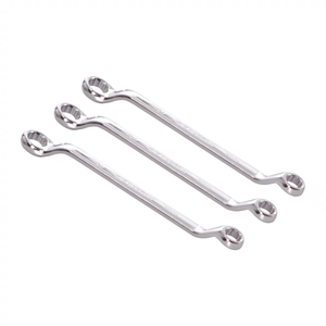 Đôi kết thúc Vòng wrenches (spanners) Chrome mạ, 30x32mm đôi vòng cờ lê bù đắp mở rộng cờ lê Bộ - Product Image 1