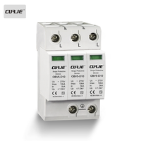 Dispositif de protection contre les surtensions monophasé 10 kA classe T3 IEC-61643-1, parafoudre CA, temps de réponse 25 ns pour l'électronique industrielle