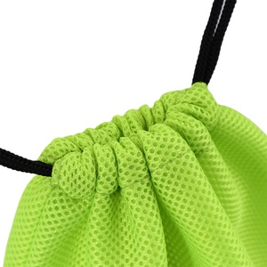 Logo personnalisé privé 3D filet maille cordon de serrage ordinateur portable Sport lavage marchandises <span class=keywords><strong>sac</strong></span> <span class=keywords><strong>à</strong></span> <span class=keywords><strong>dos</strong></span> avec cordon <span class=keywords><strong>sac</strong></span> de sport chaussures stockage Eco - Product Image 4