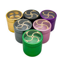 Nouveau Broyeur en Aluminium Breveté 63mm en Alliage 6063 à 26 Dents, Fabricant de Machines à Broyer, Vente en Gros d'Accessoires pour Fumeurs