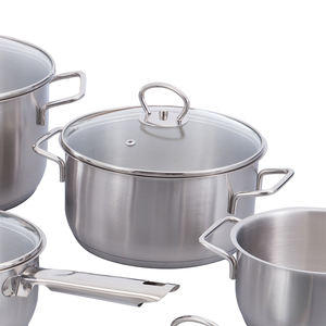 Juego de Ollas y Sartenes de Acero Inoxidable Chefmate de 12 Piezas para Cocina <span class=keywords><strong>India</strong></span> - Product Image 5