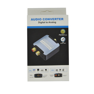 Digital To Analog Audio Converter Optical Coaxial To RCA SPDIF Adapter Premium Series With <b>USB</b> <b>Power</b> <b>Cable</b> - Product Image 1