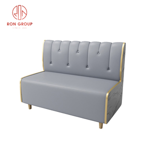 Restaurant Marble Cafe Coffee Shop Sofa <strong>and</strong> Booth Seating Set Furniture <strong>Table</strong> With <strong>Chair</strong> For Cafe - Product Image 4