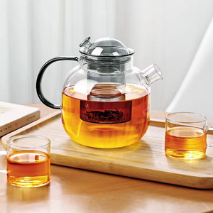 Vente en gros d'hôtels personnalisés Petite <span class=keywords><strong>théière</strong></span> en verre isolée transparente paresseuse bouilloires <span class=keywords><strong>avec</strong></span> <span class=keywords><strong>filtre</strong></span> pour <span class=keywords><strong>théière</strong></span> infuseur - Product Image 2