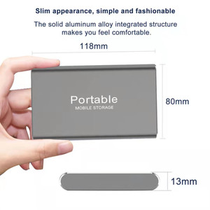 New Hot Bán tốc độ cao SSD Ổ đĩa cứng USB2.0 Type-C 500GB 1TB 2TB 8TB 16TB Bộ nhớ đĩa lưu trữ di động cho máy tính - Product Image 3