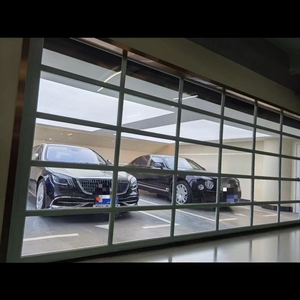 Porte <span class=keywords><strong>de</strong></span> <span class=keywords><strong>garage</strong></span> sectionnelle intelligente antivol en acier, design minimaliste, automatique, galvanisée, à bascule, pour la maison - Product Image 3