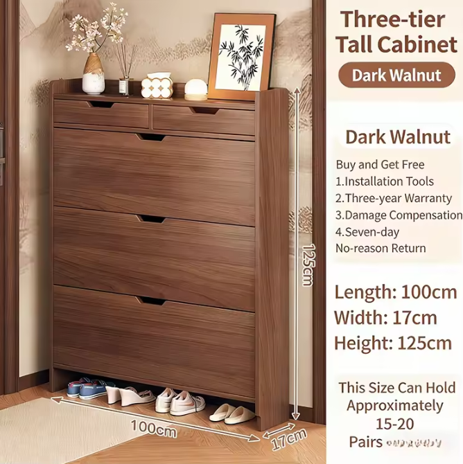 Nut-brown 100cm*17cm*125cm