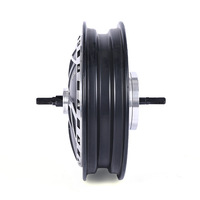 Roue de moteur personnalisée pour moteur de roue de moyeu de voiture 48v 1500w gros pneu kits de moteur de moyeu de roue arrière pièces de rechange de vélo électrique