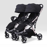 Poussettes pour bébés. Poussette légère pour bébé, pliable et compacte, idéale pour les voyages, poussettes pour jumeaux