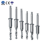Kit de perceuse électrique pour implants dentaires et embouts, perceuse dentaire en acier inoxydable et accessoires