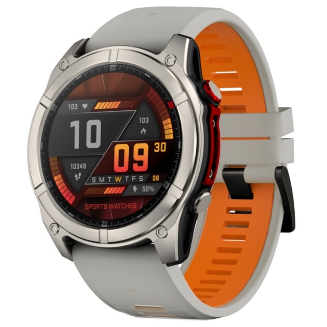 2026 New F8 Pro Smart Watch Amoled Display 530mAh Battery 5ATM Waterproof Compass Flashlight ChatGPT Smartwatch Fitness Tracker