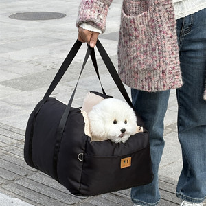 반려동물 휴대용 방수 통기성 친환경 세탁 가능 접이식 자동차 시트 커버 침대 (강아지, 고양이, 소형 동물용) - Product Image 2