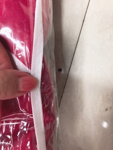 Kantong Penyimpanan Plastik Transparan Ramah Lingkungan dengan Resleting untuk Set Sprei 4 Potong, Penggunaan Ruang Tamu - Product Image 5