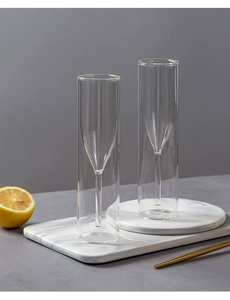 <span class=keywords><strong>Copas</strong></span> de Mimosa de flautas de champán sin tallo de doble pared, ideales <span class=keywords><strong>para</strong></span> bodas, sin tallo <span class=keywords><strong>copas</strong></span> de champán, <span class=keywords><strong>copas</strong></span> brillantes - Product Image 4