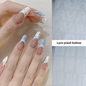 Nuevo Adhesivo de Gel para Arte de Uñas con Encaje Francés 3D Totalmente Transparente, Herramienta Auxiliar para Uñas, Gel Adhesivo No Escamoteable para Aplicación por Aplastamiento - Product Image 5
