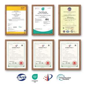 100% плотная термоизолированная тканая синелловая ткань для энергосберегающего силиконового покрытия простой черный рулон 100% полиэстера - Product Image 5