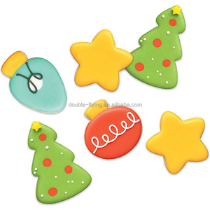 Lot de 4 <span class=keywords><strong>mini</strong></span> emporte-pièces et moules à biscuits de Noël pour fondant et glaçage royal - Product Image 5