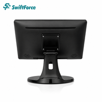 Terminal de point de vente pliable commercial, écran 15,6 pouces, machine de point de vente Windows avec support réglable, fabricant OEM ODM