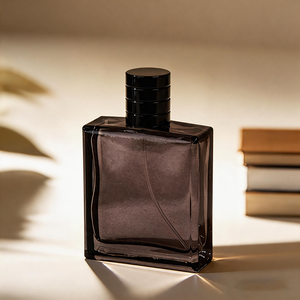 Vente en gros – Eau de Cologne originale de marque 55 ml pour homme – Parfum boisé <span class=keywords><strong>oriental</strong></span> français de créateur – Flacon en <span class=keywords><strong>verre</strong></span> mat avec sérigraphie - Product Image 2