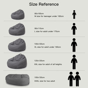 Cubierta de silla de PUF personalizada de Navidad, fundas de sofá perezoso gigante de viernes negro, muebles explosivos para interiores, <span class=keywords><strong>tumbona</strong></span> para juegos - Product Image 4