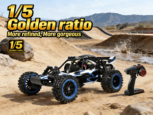 Hot Rofun Q-BAHA Edición Estándar Versión 2026, Auto RC con Motor <span class=keywords><strong>de</strong></span> <span class=keywords><strong>Gasolina</strong></span> 1/5, Auto RC a <span class=keywords><strong>Gasolina</strong></span> 29CC, Auto a Control Remoto, Juguetes Todoterreno RC - Product Image 2