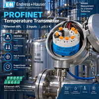Endress+Hauser ITEMP TMT86 Transmitter Suhu Digital PROFINET Ethernet-APL Bersertifikasi ATEX Input Sensor Ganda Plastik OEM