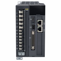 Servomoteur industriel de haute précision à interface logique monophasée 400W AC 200V SGDV-2R8A01A à stabilité élevée