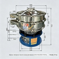 Präzisions-Rotationsvibrationssieb für Teeblatt-Siebung und -Klassifizierung