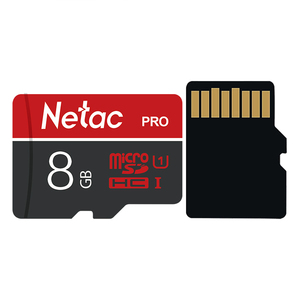 Netac OEM Màu Đỏ Đen 8GB Class 10 SD TF Thẻ Nhớ Thẻ Công Suất Lớn Giám Sát Nhà Thiết Bị Nhà Máy Ban Đầu - Product Image 6