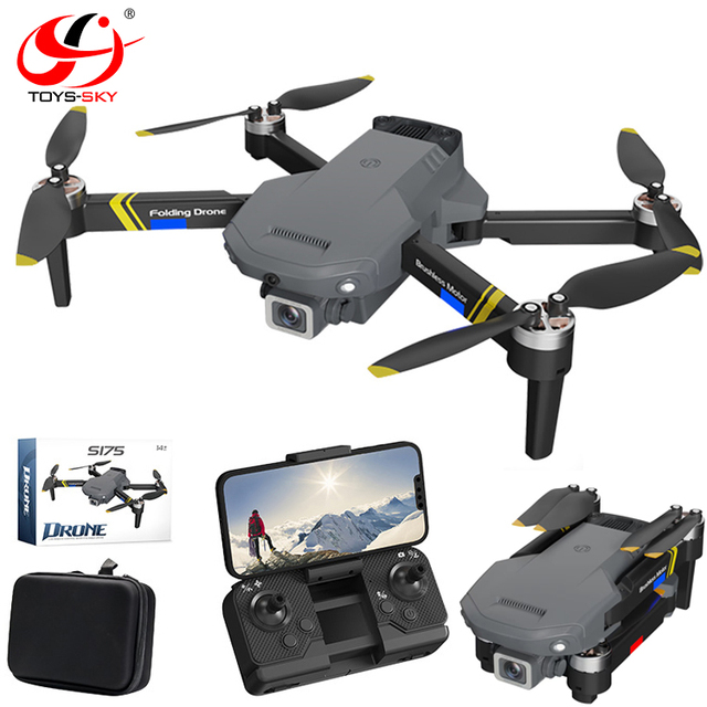 Best Selling Cheap 2.4G 6 Axis Brushless Motor Small Drone FPV With 4k Dual Camera Optical Flow Obstacle Avoidance Drone