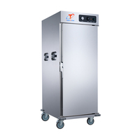 Armoire chauffante alimentaire commerciale grande capacité à économie d'énergie 2,6 kW en acier inoxydable pour restaurant, cuisine et buffet