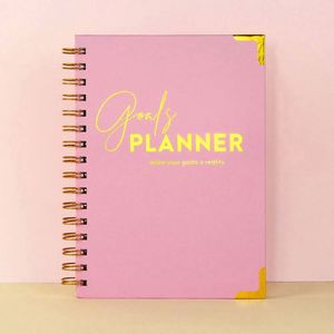 Carnet de notes/agenda 2025 A5 personnalisé avec logo imprimé, couverture rigide en papier, reliure spirale, coffret cadeau - Product Image 6