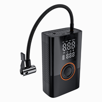Rechargeable 150PSI Cordless Bicycle Mini Pump with Tire Pressure Monitor Cycle Air Pump Inflators