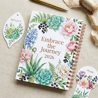 Cuaderno Espiral A4 A5 con Logotipo Personalizado, Papel Grueso, Diario para Estudiantes, Libro de Tapa Dura, Agenda, Útiles Escolares