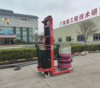 NIULI Tambour à huile manipulant le levage d'une capacité de 2.5m et 350kg Empileur de tambour semi-électrique